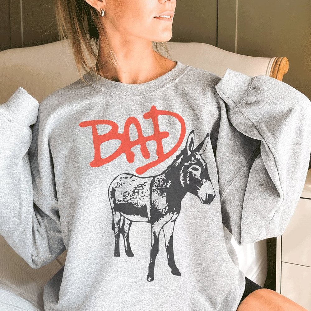 Bad Ass Sweatshirt, Bad Ass Mom Sweater, Tough as a Mother Sweatshirt, Mom Gift - Picture 1 of 2